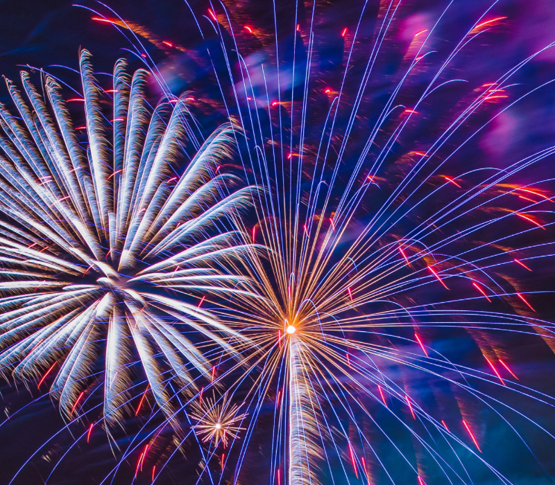 4th of July fireworks