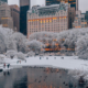 It is December in New York City