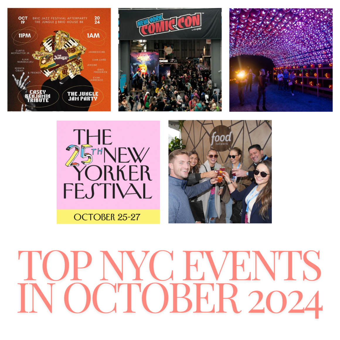NYC Events in October 2024