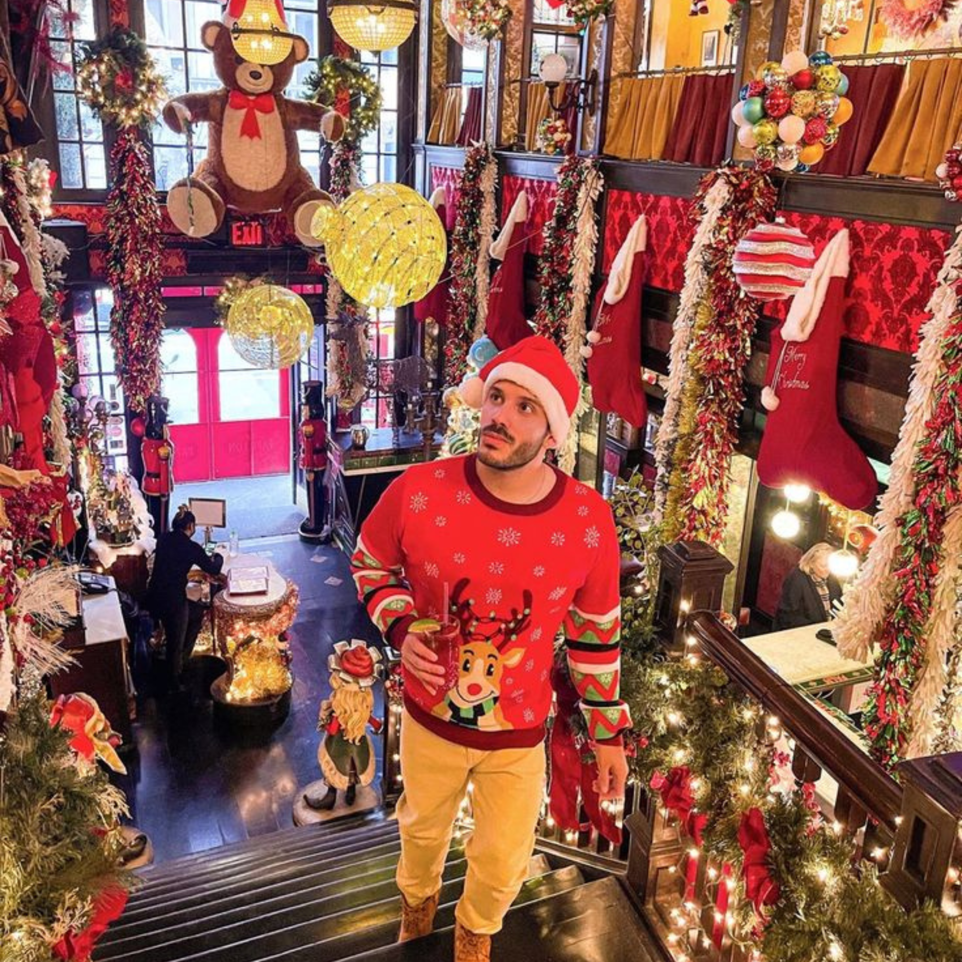 christmas restaurants in nyc