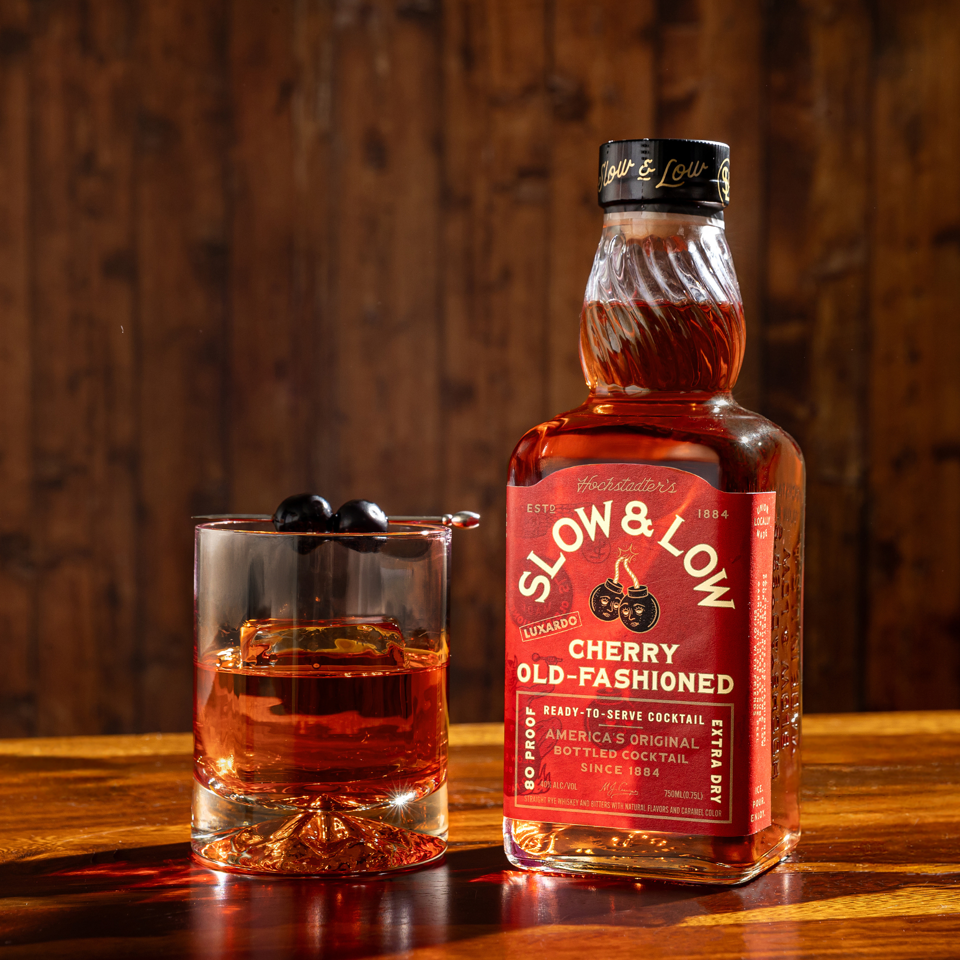 Slow and Low Cherry Old-Fashioned